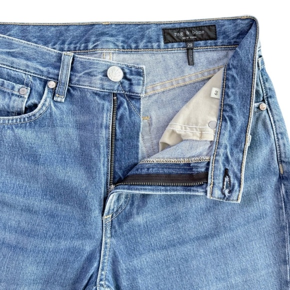 RAG & BONE EUC Rosa Mid-Rise Boyfriend Raw
Hem in Jones Size 29 - Picture 9 of 10